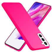 NALIA Bunte Neon Silikonhülle für Samsung Galaxy S21 FE