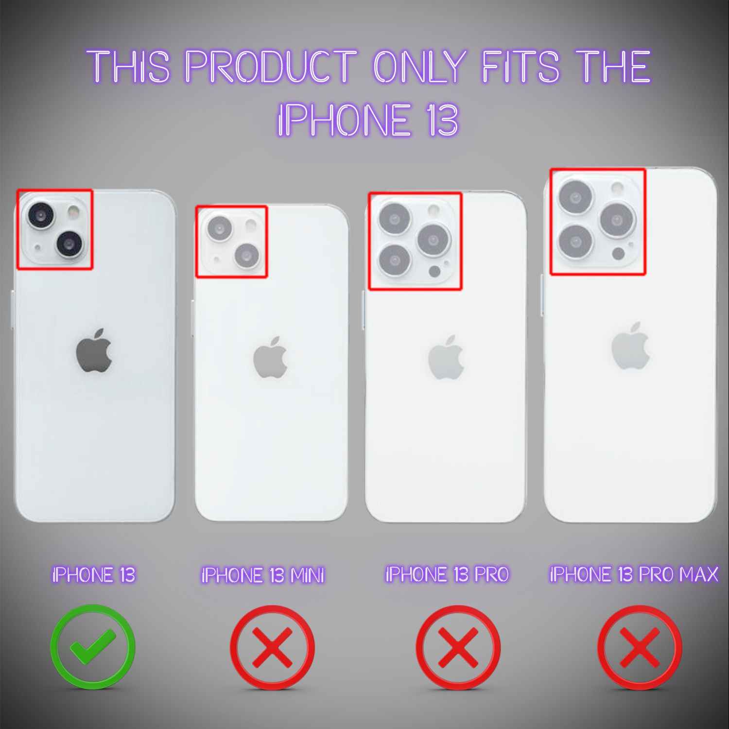 NALIA Klare Neon Handy Hülle für iPhone 13, Bunt Durchsichtig Cover Case