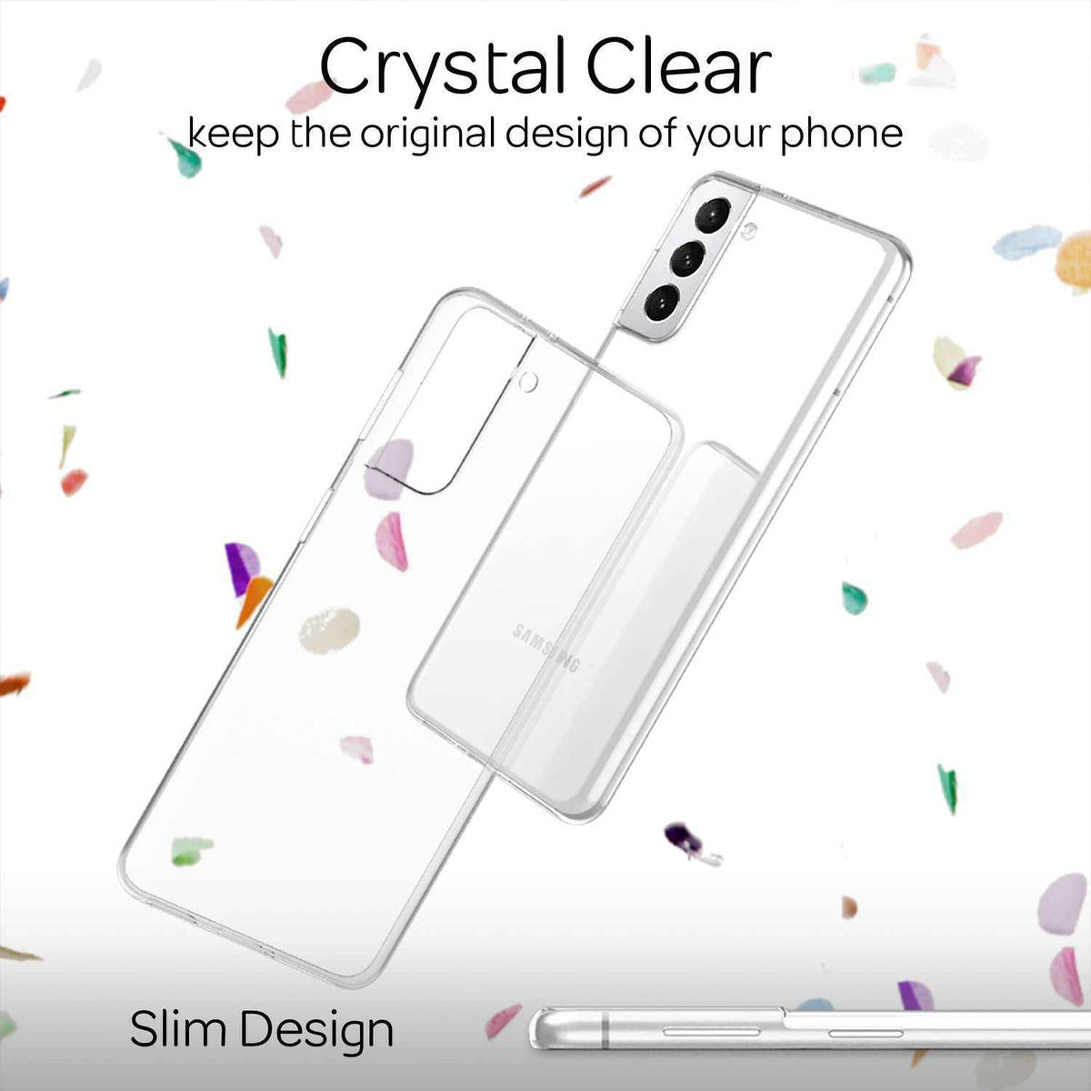 NALIA Klare Silikonhülle für Samsung Galaxy S22 Plus, Transparent Anti-Gelb Durchsichtig Vergilbungsfrei Clear Case, Handyhülle Schutzhülle
