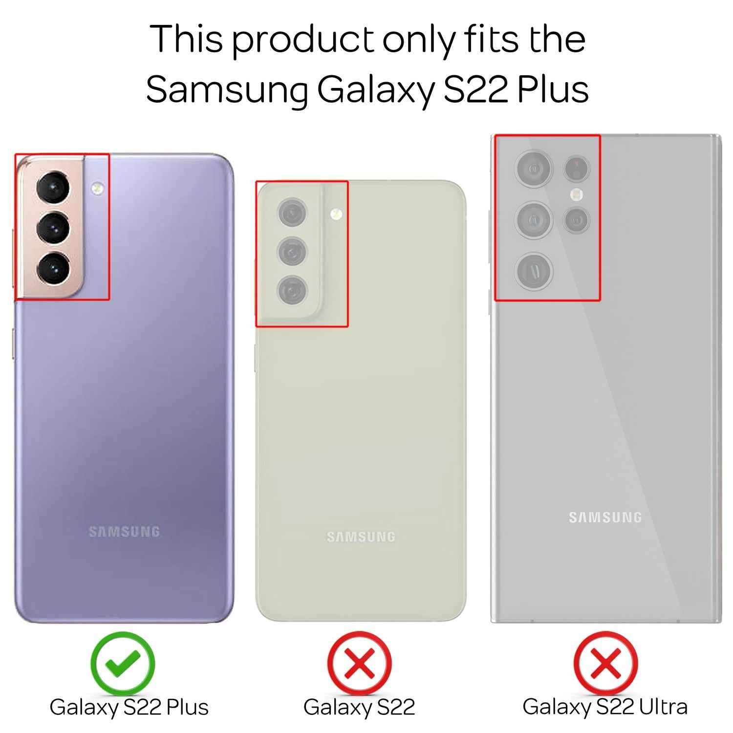 NALIA Klare Silikonhülle für Samsung Galaxy S22 Plus, Transparent Anti-Gelb Durchsichtig Vergilbungsfrei Clear Case, Handyhülle Schutzhülle