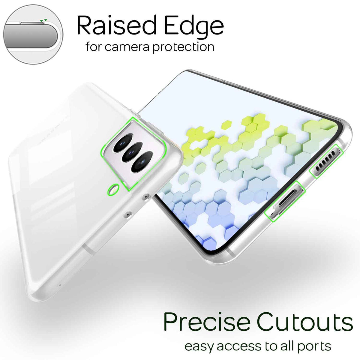 NALIA Klare Silikonhülle für Samsung Galaxy S22 Plus, Transparent Anti-Gelb Durchsichtig Vergilbungsfrei Clear Case, Handyhülle Schutzhülle