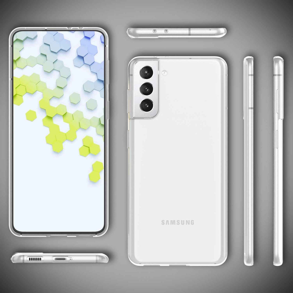 NALIA Klare Silikonhülle für Samsung Galaxy S22 Plus, Transparent Anti-Gelb Durchsichtig Vergilbungsfrei Clear Case, Handyhülle Schutzhülle