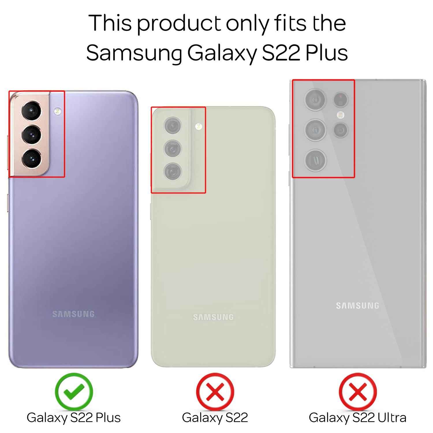 NALIA Military-Style Ringhülle für Samsung Galaxy S22 Plus, Extrem Schützend Stoßfest Robust, 360° Ring für Aufsteller