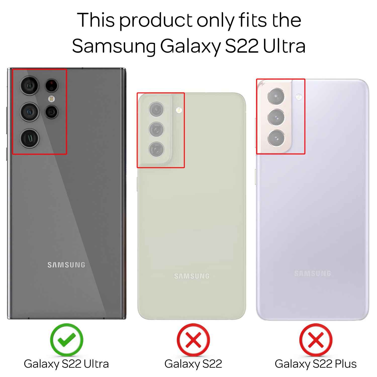 NALIA Military-Style Ringhülle für Samsung Galaxy S22 Ultra, Extrem Schützend Stoßfest, 360° Ring für Aufsteller