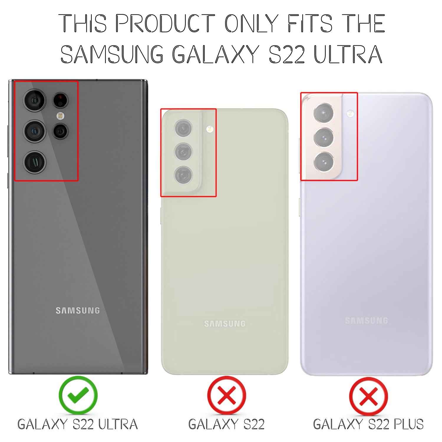 NALIA Klare Neon Handyhülle für Samsung Galaxy S22 Ultra, Durchsichtig Bunt Leuchtend, Dünne Schutzhülle Cover