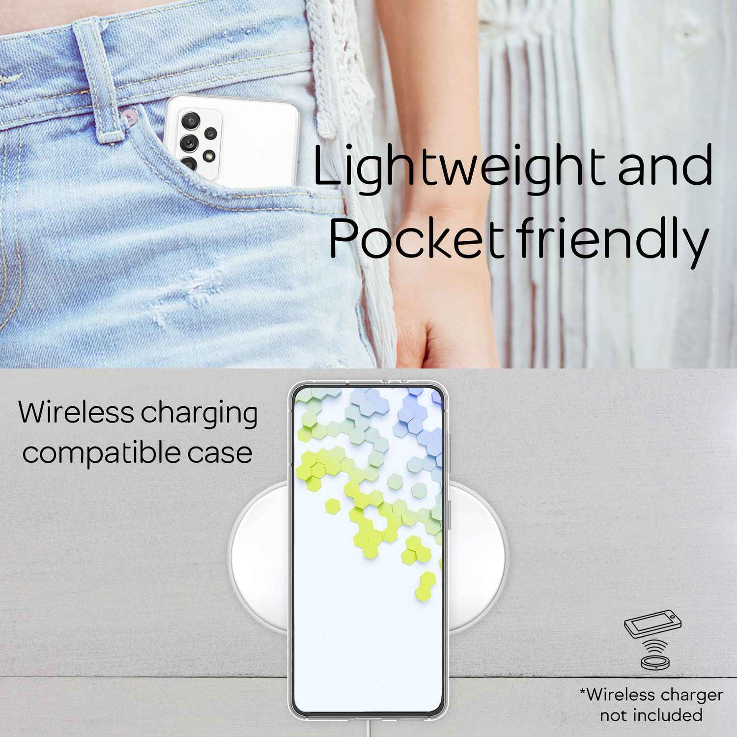 NALIA Klare Silikonhülle für Samsung Galaxy A53, Transparent Anti-Gelb Durchsichtig, Stoßfeste Schutzhülle Handyhülle