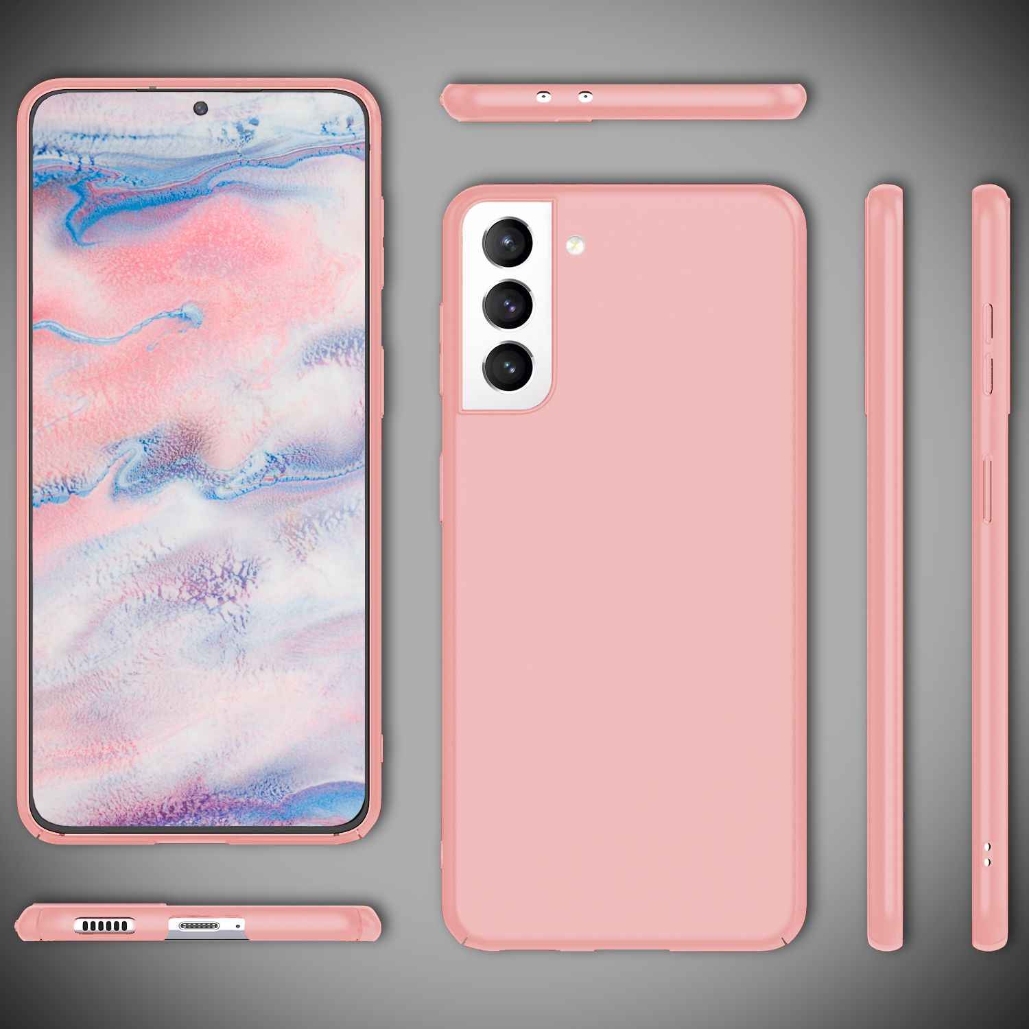 NALIA Ultra-Dünnes Hardcase für Samsung Galaxy S22