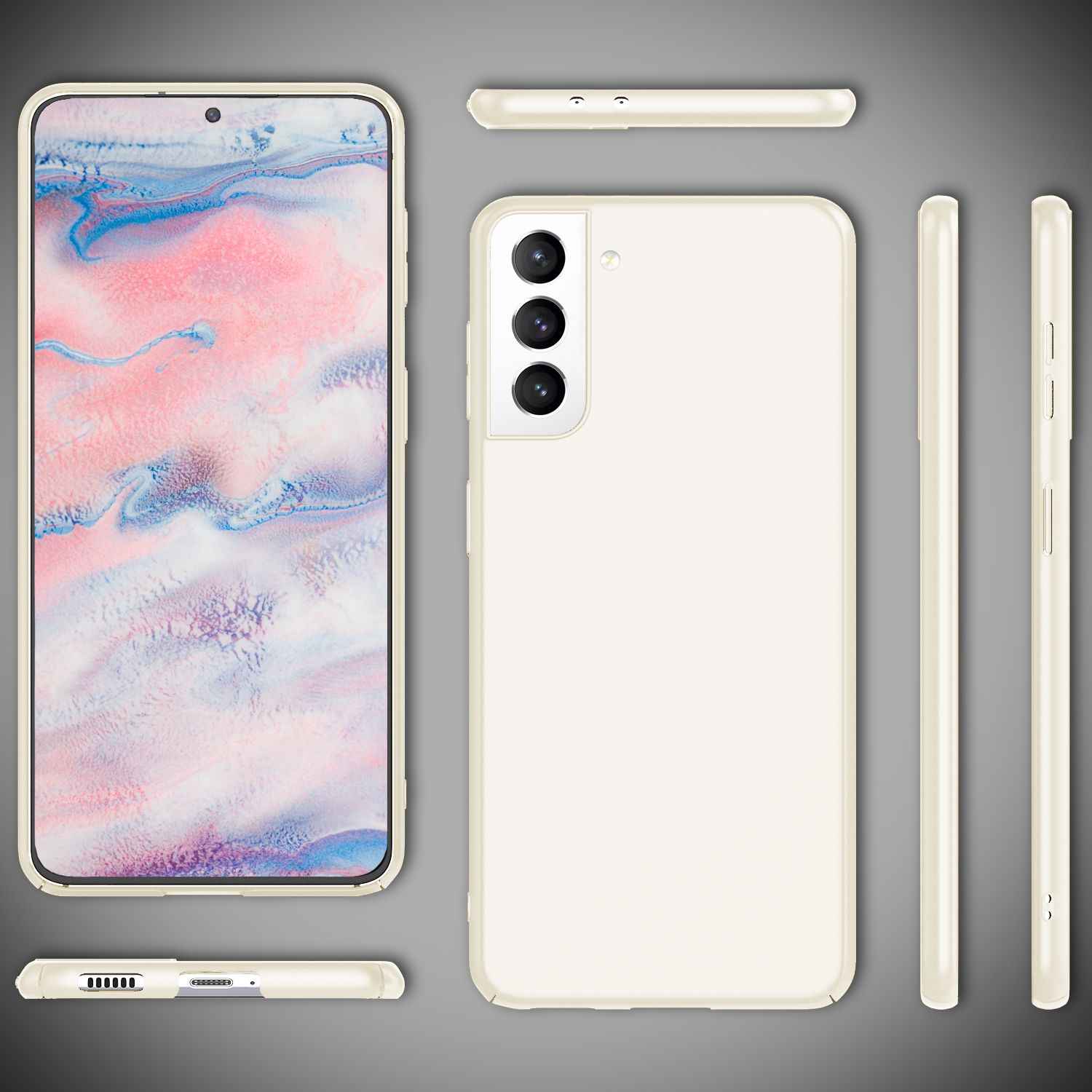 NALIA Ultra-Dünnes Hardcase für Samsung Galaxy S22