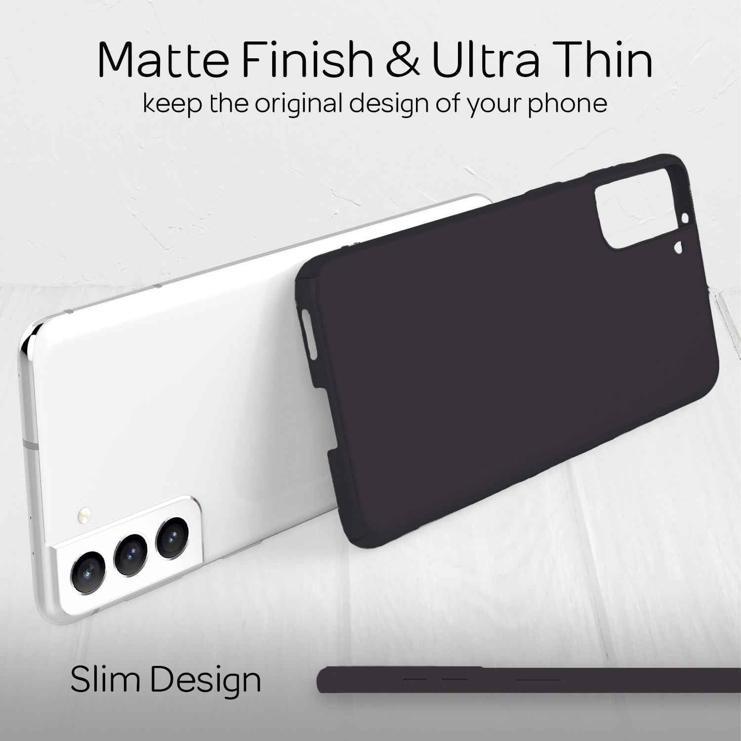 NALIA Ultra-Dünnes Hardcase für Samsung Galaxy S22 Plus