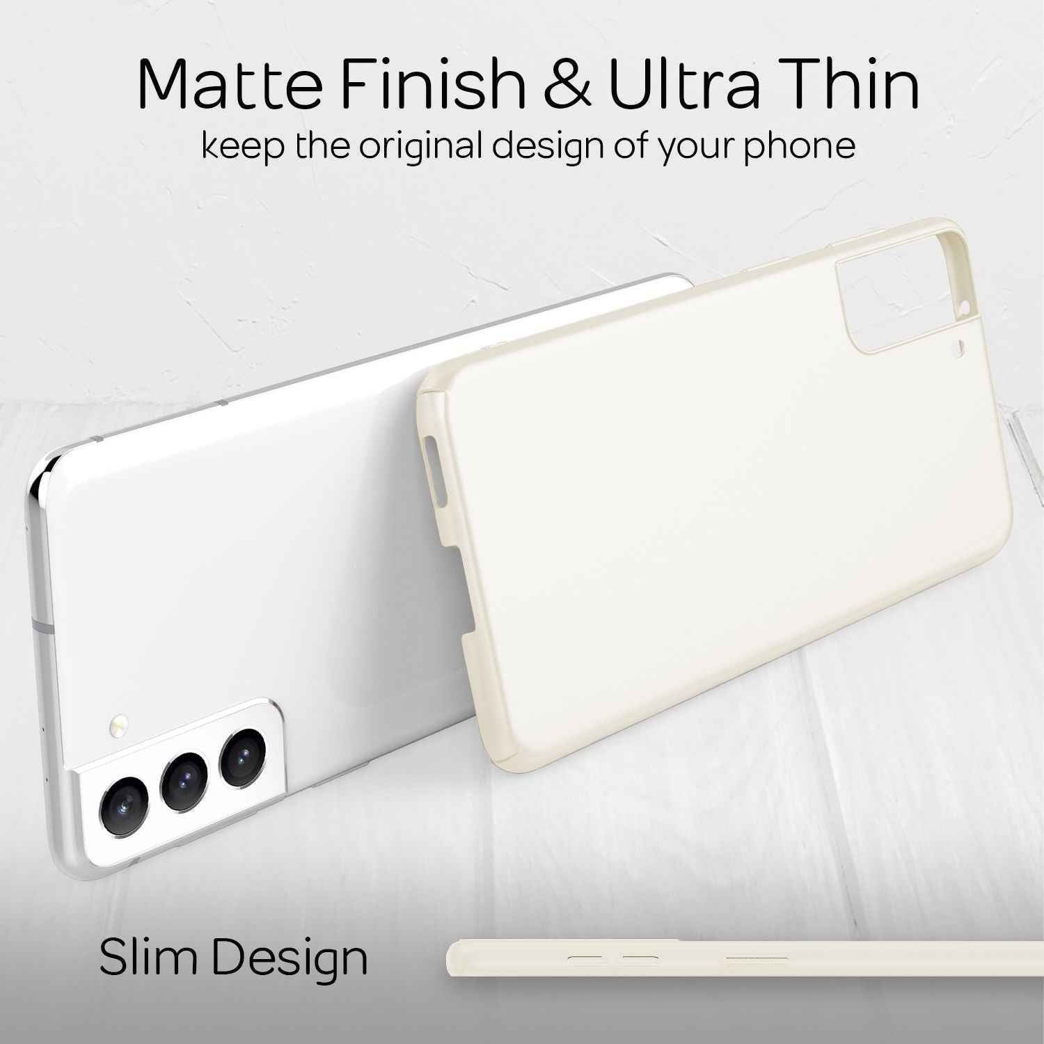 NALIA Ultra-Dünnes Hardcase für Samsung Galaxy S22 Plus