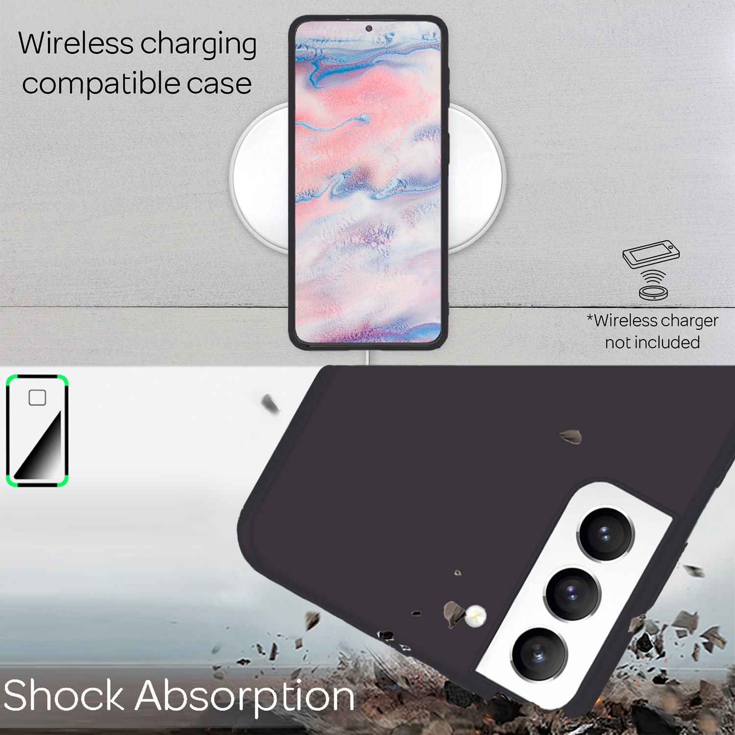 NALIA Ultra-Dünnes Hardcase für Samsung Galaxy S22 Plus