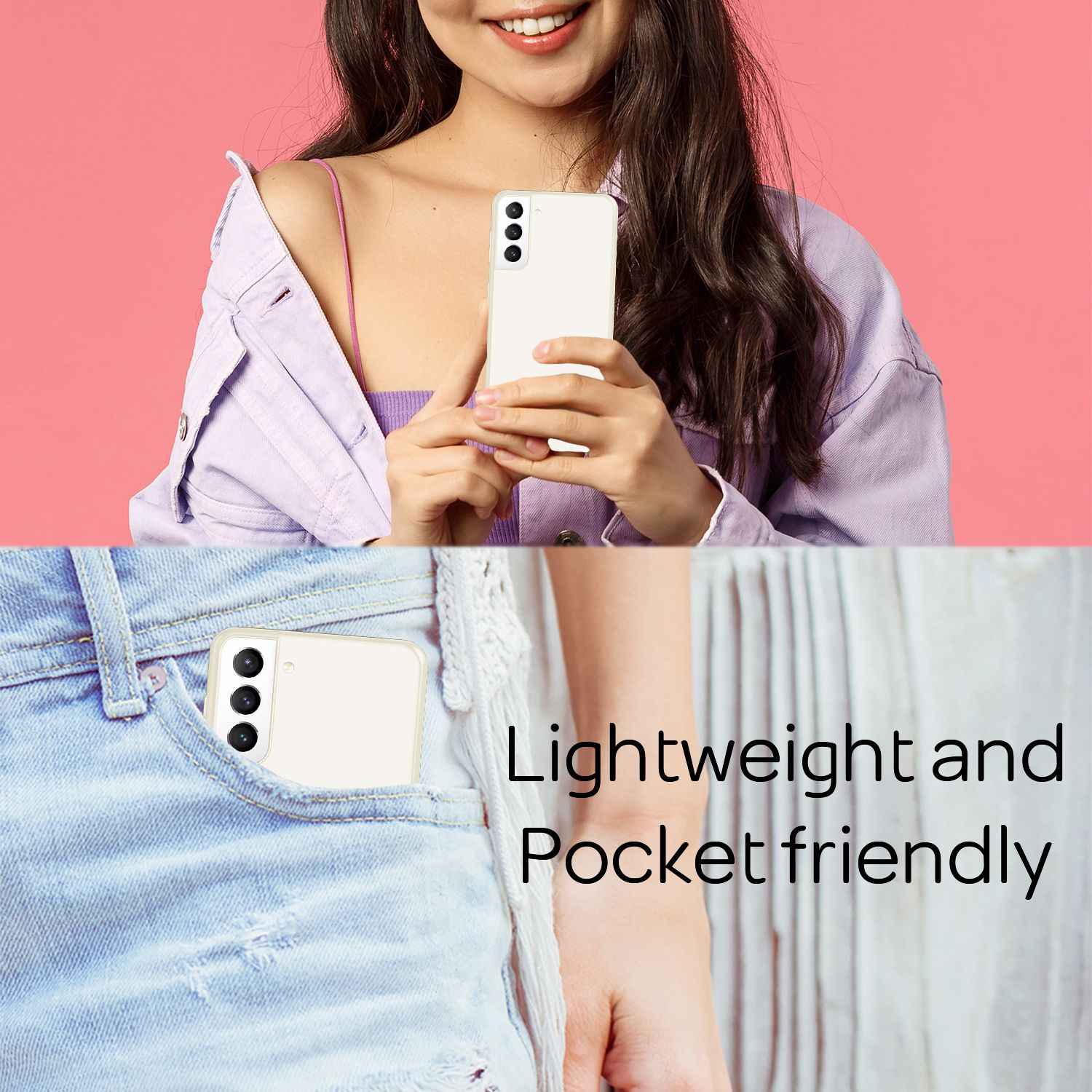 NALIA Ultra-Dünnes Hardcase für Samsung Galaxy S22 Plus