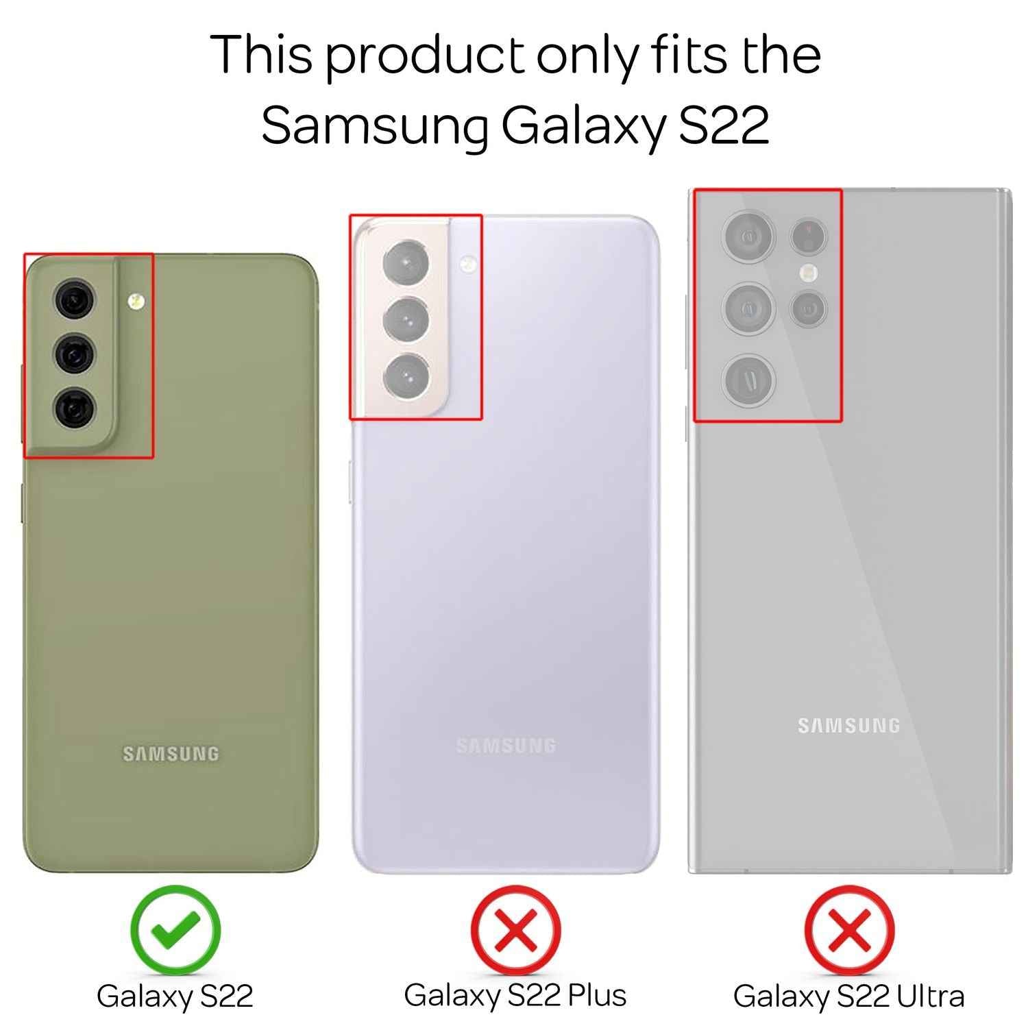 Klare Schutzhülle Für Samsung Galaxy S22 - 360° Handy Hülle Hard Case Smartphone