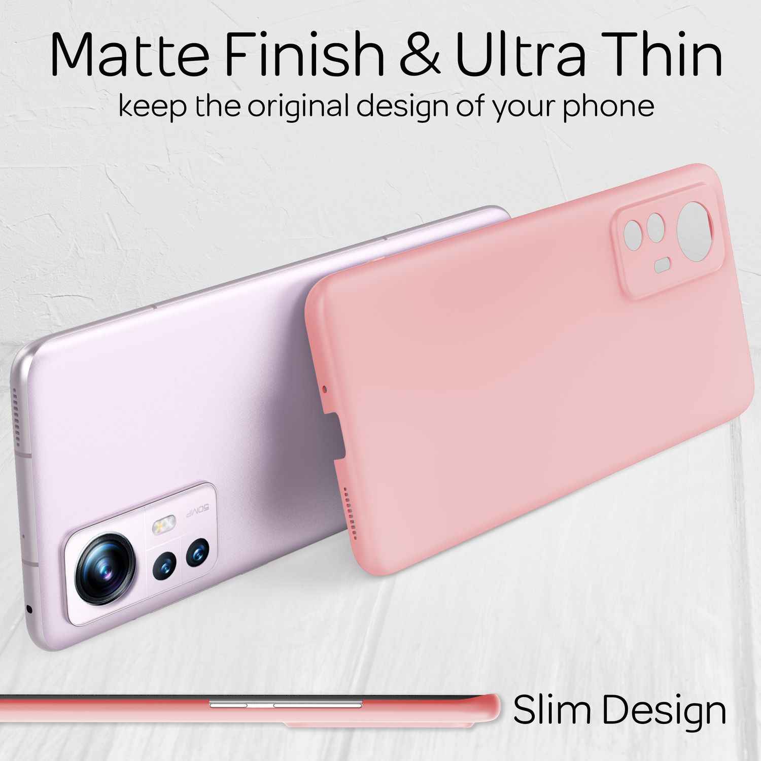 Ultra-Dünnes Hardcase für Xiaomi 12/ Xiaomi 12X - Handy Hülle Smartphone Cover