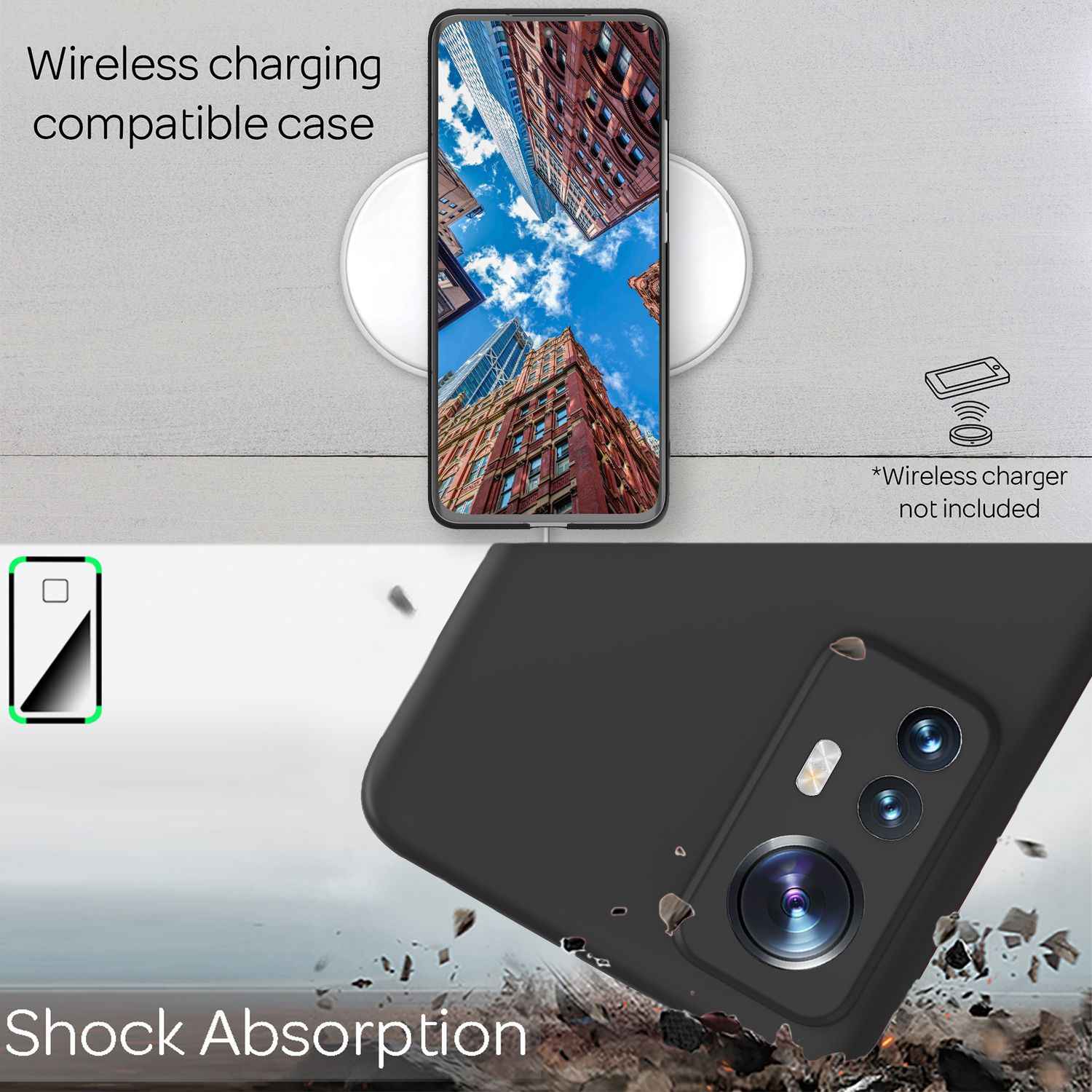 Ultra-Dünnes Hardcase für Xiaomi 12/ Xiaomi 12X - Handy Hülle Smartphone Cover