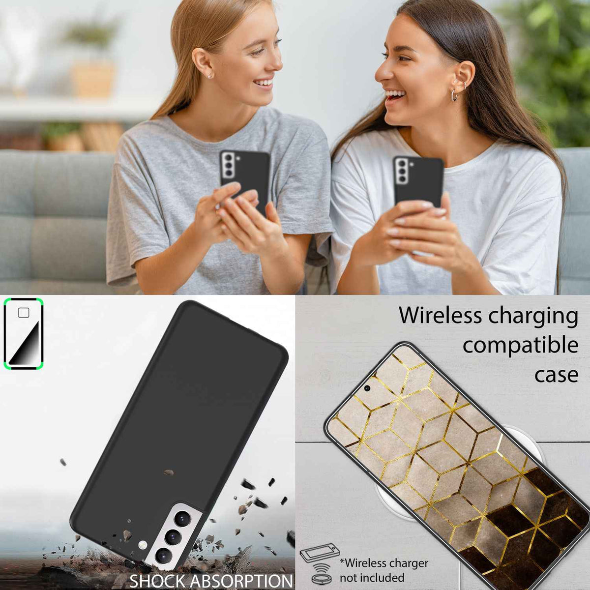 Für Samsung Galaxy S22 Plus - Extra Dünn Hard Case Ultra Slim Handy Hülle Cover