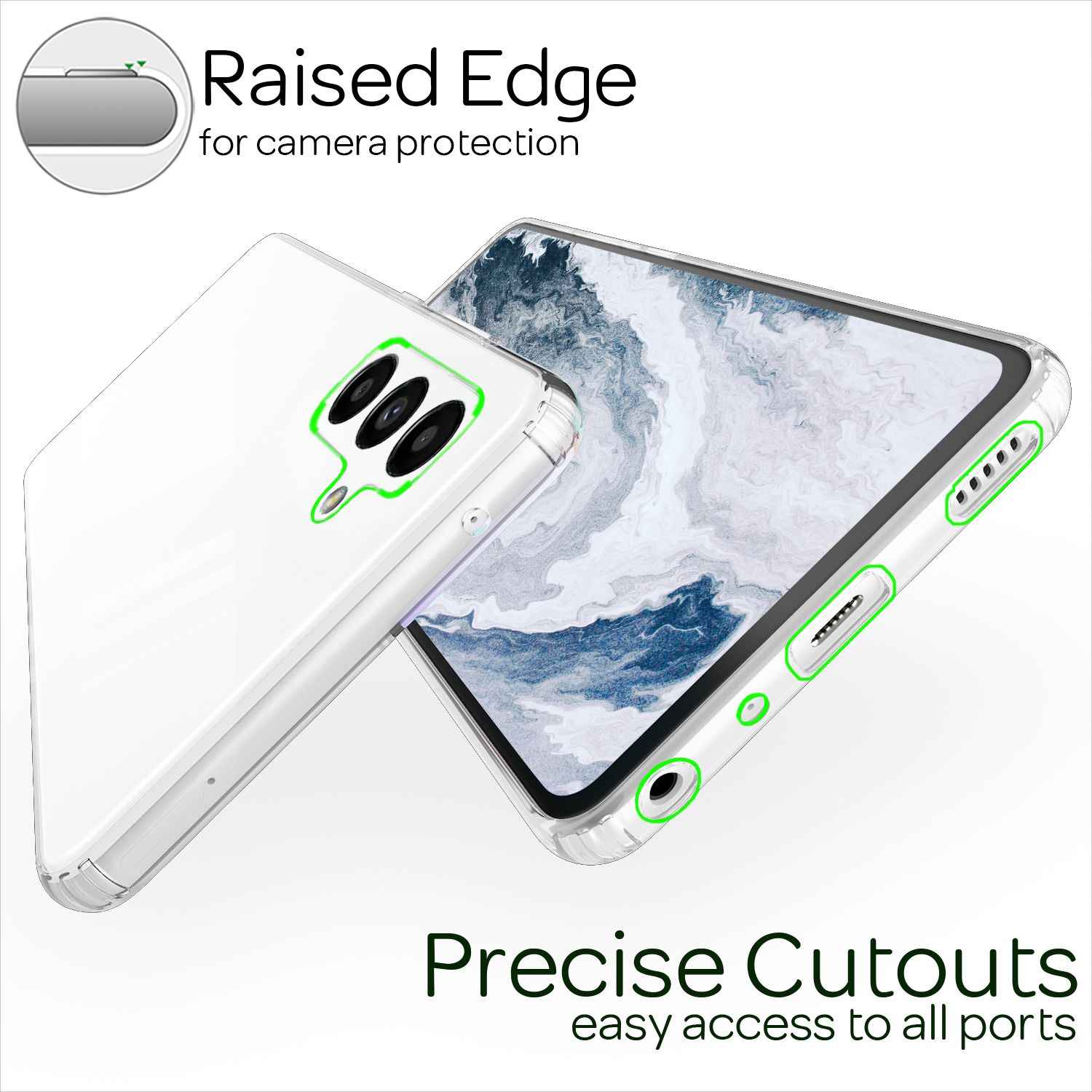 Hülle für Samsung Galaxy A13 5G Klar Anti-Gelb Kratzfest Hardcase Schutzhülle