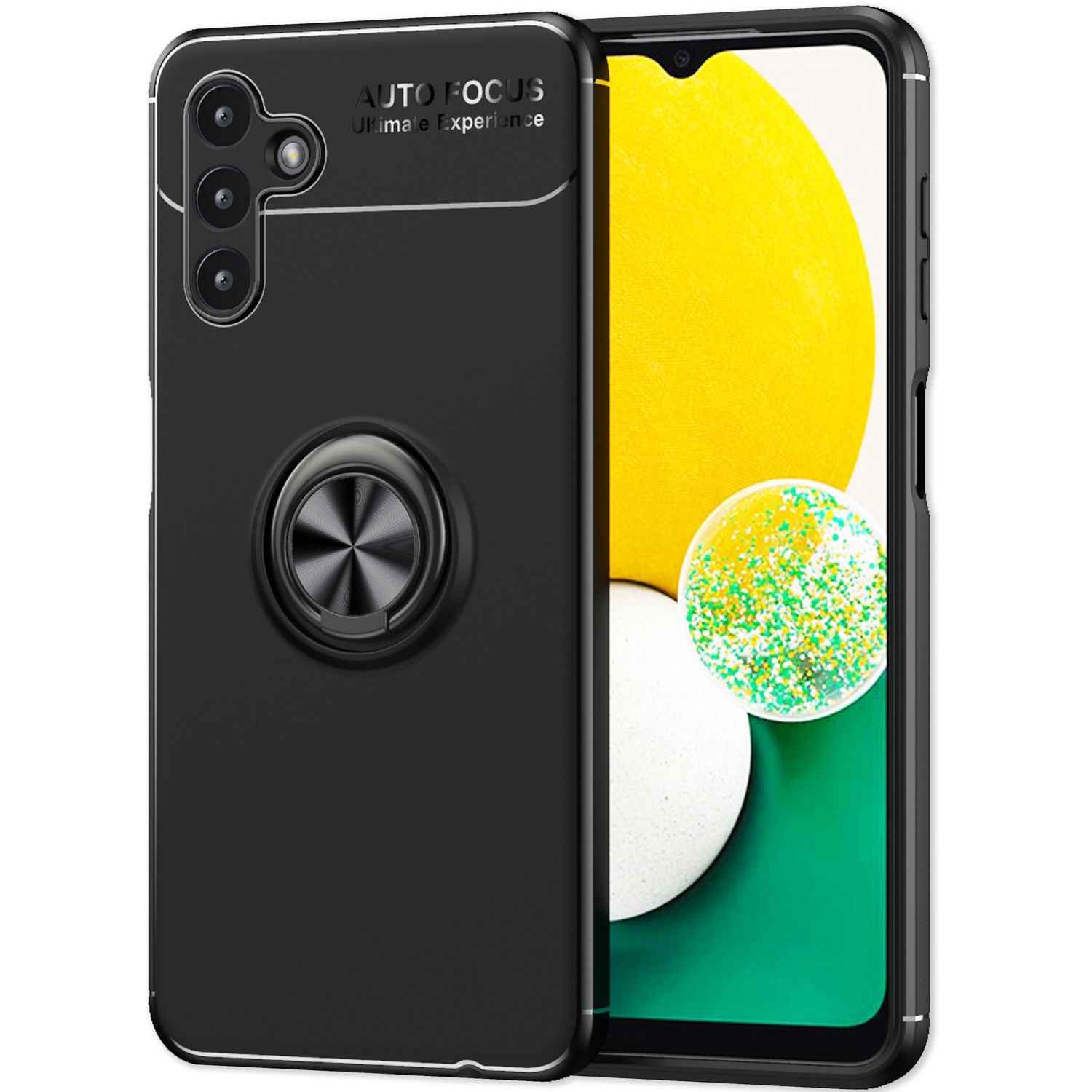 Hülle für Samsung Galaxy A13 5G Ringhülle Ständer Aufsteller Cover Schutzhülle