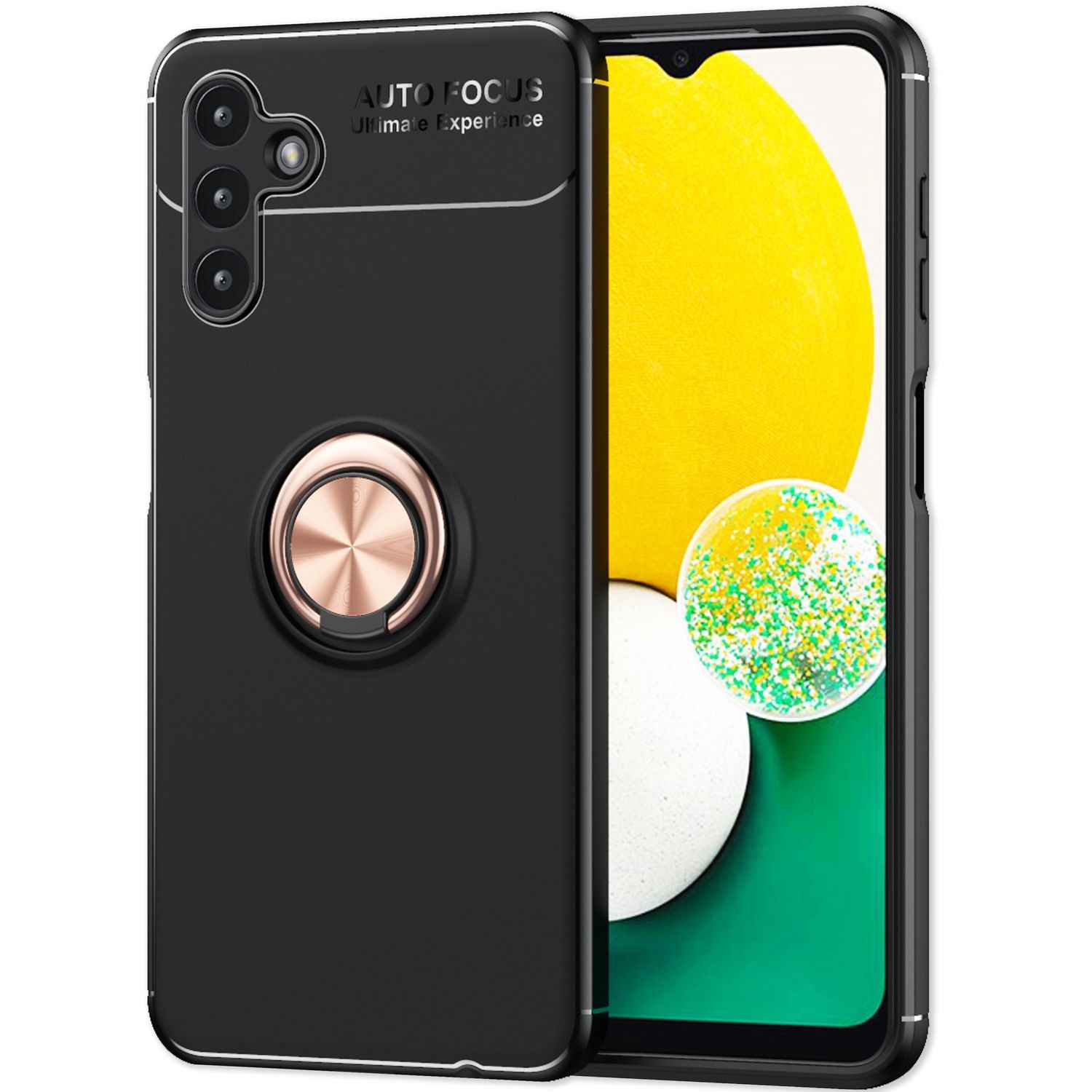 Hülle für Samsung Galaxy A13 5G Ringhülle Ständer Aufsteller Cover Schutzhülle