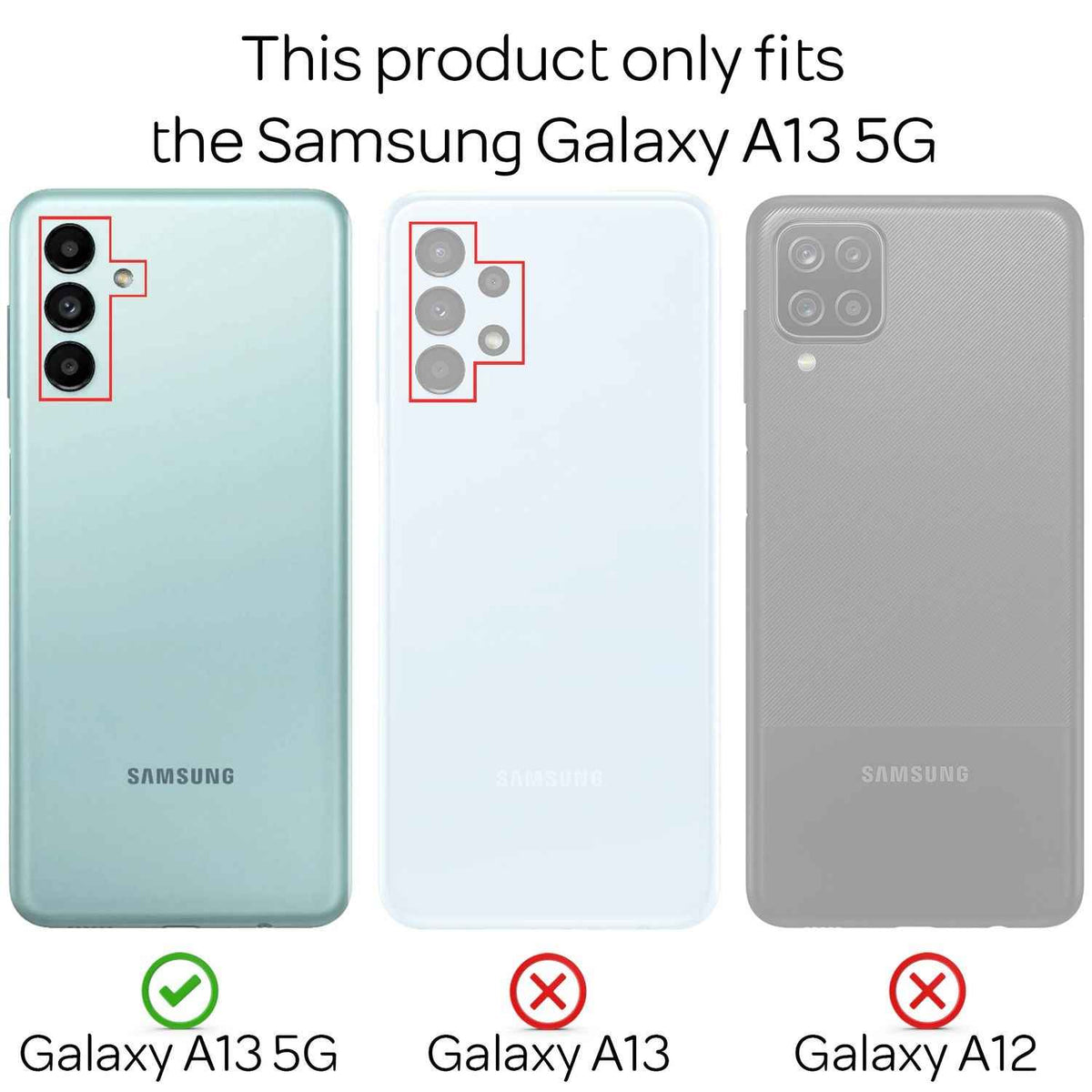 Hülle für Samsung Galaxy A13 5G Ringhülle Ständer Aufsteller Cover Schutzhülle