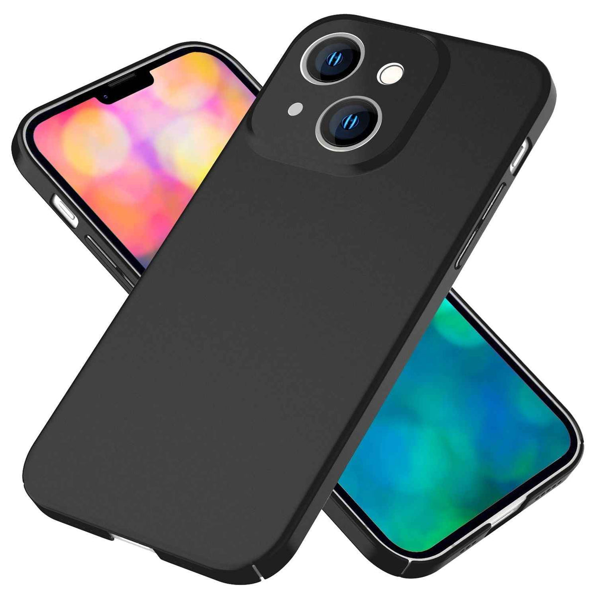 Dünnes Hardcase für iPhone 14 Plus, Schutz Hülle 0,5mm Slim Handy Cover Mattiert