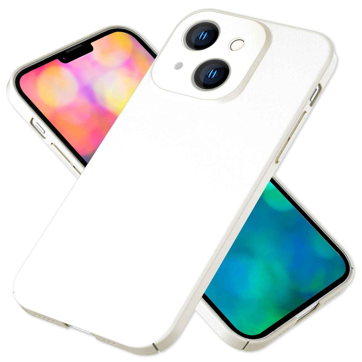 Dünnes Hardcase für iPhone 14 Plus, Schutz Hülle 0,5mm Slim Handy Cover Mattiert