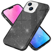 Hülle für iPhone 14 - Glitzer Cover Verstärkte Silikon Handyhülle Glitter Case