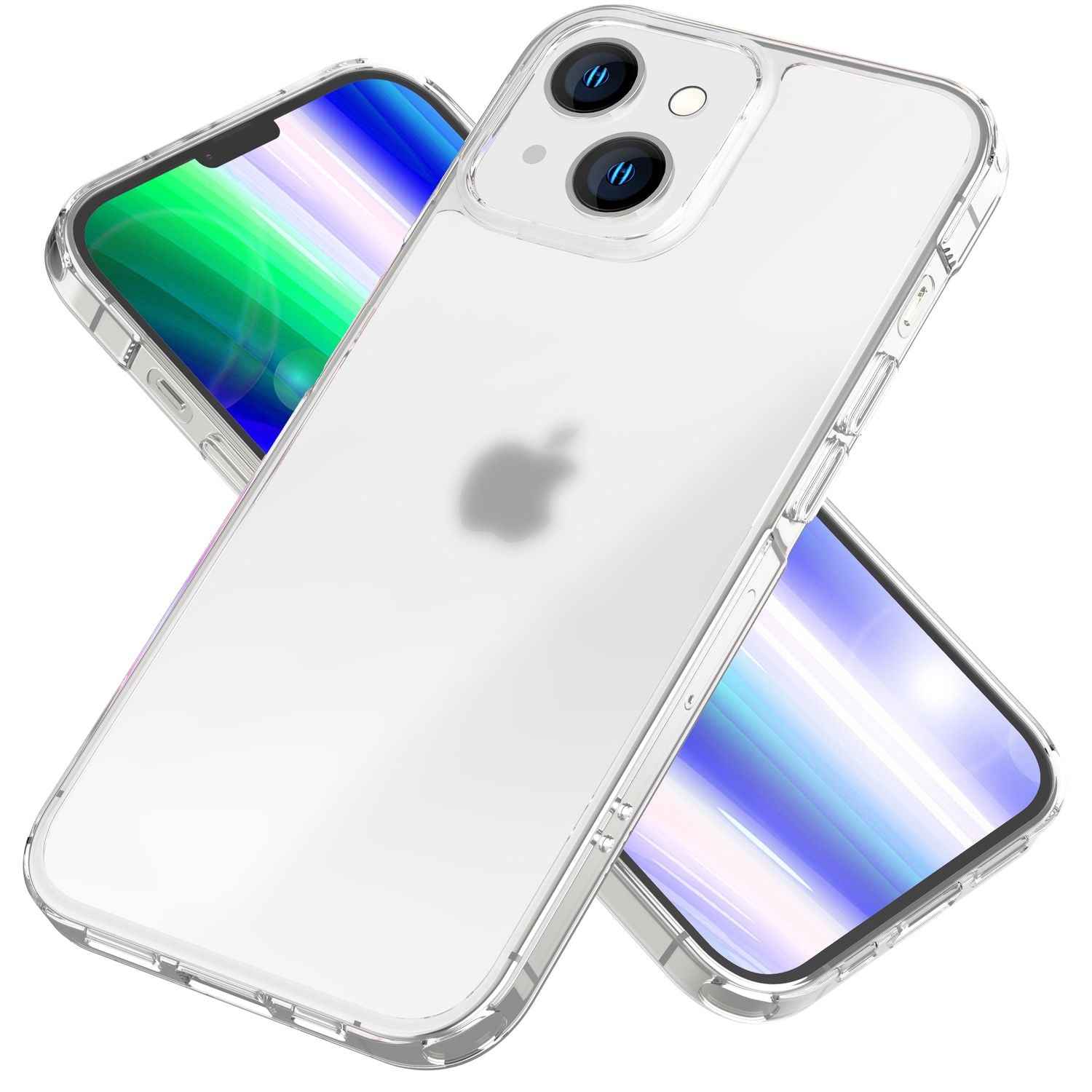 Für iPhone 14 Plus Hülle Matt Klar Durchscheinend Kratzfest Schutz Handyhülle