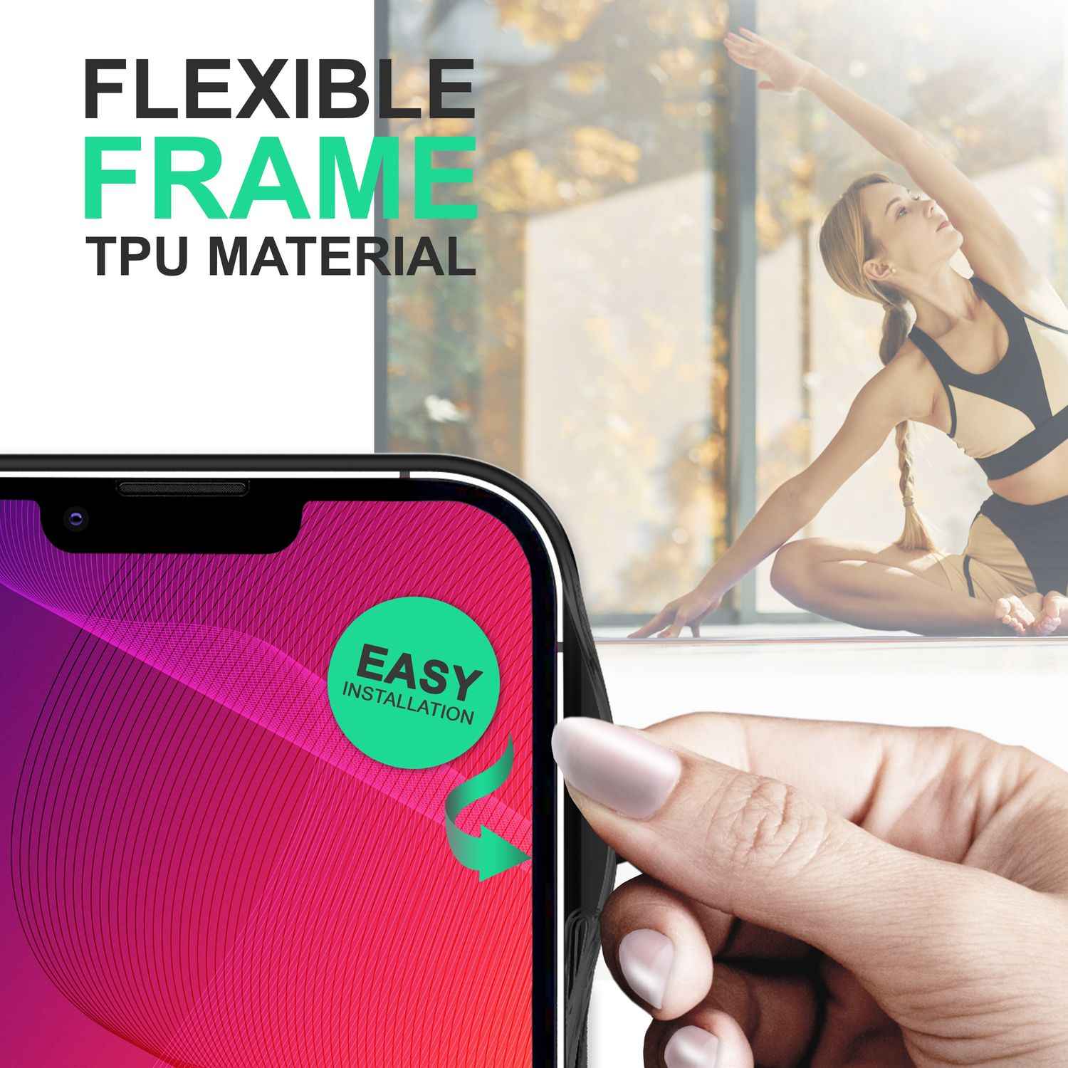 Für iPhone 14 Plus Hülle Hybrid Matt Durchscheinend Aufprall Schutz Handyhülle