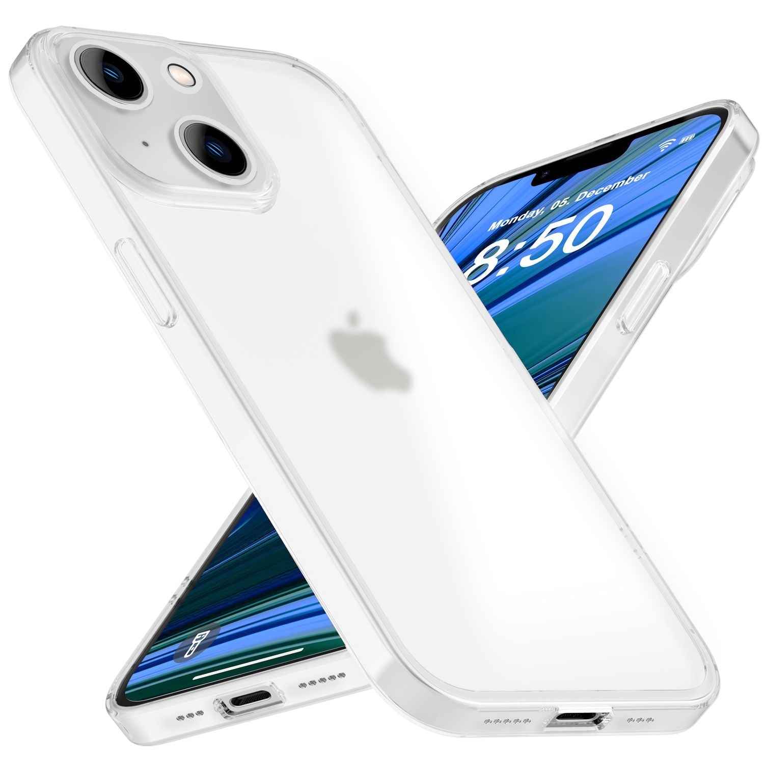 Ultra Dünne Hülle für iPhone 14 Plus, Slim 0,3mm Durchsichtig Schutz Handyhülle