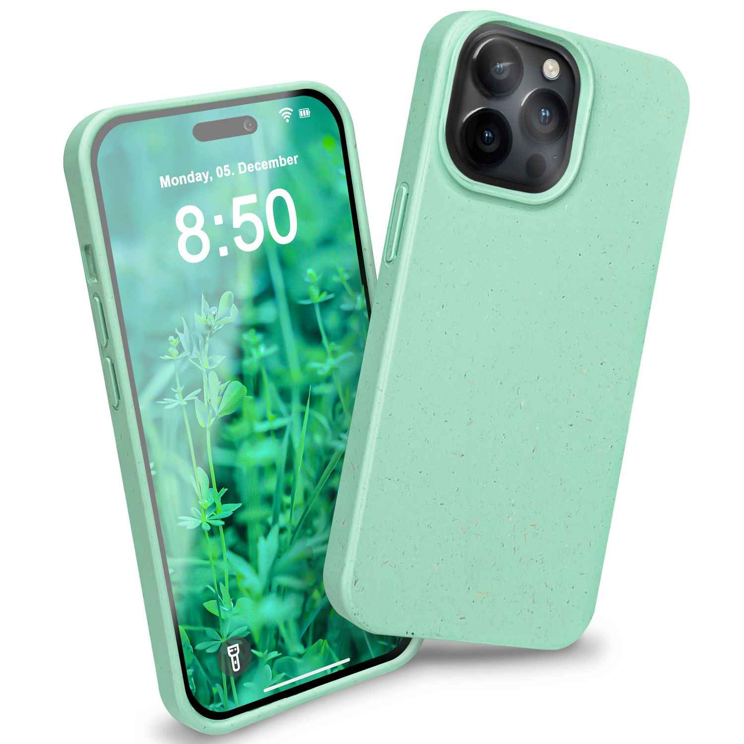 Bio Hülle für iPhone 14 Pro Max, Nachhaltiges Case Umweltfreundlich Natur Cover