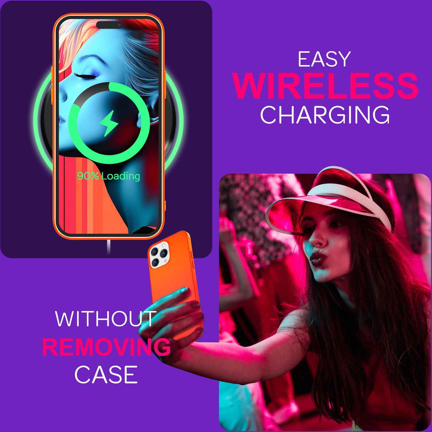 Hülle Neon für iPhone 15 Pro Max Silikon Schutzhülle Bunt Case Handyhülle Cover
