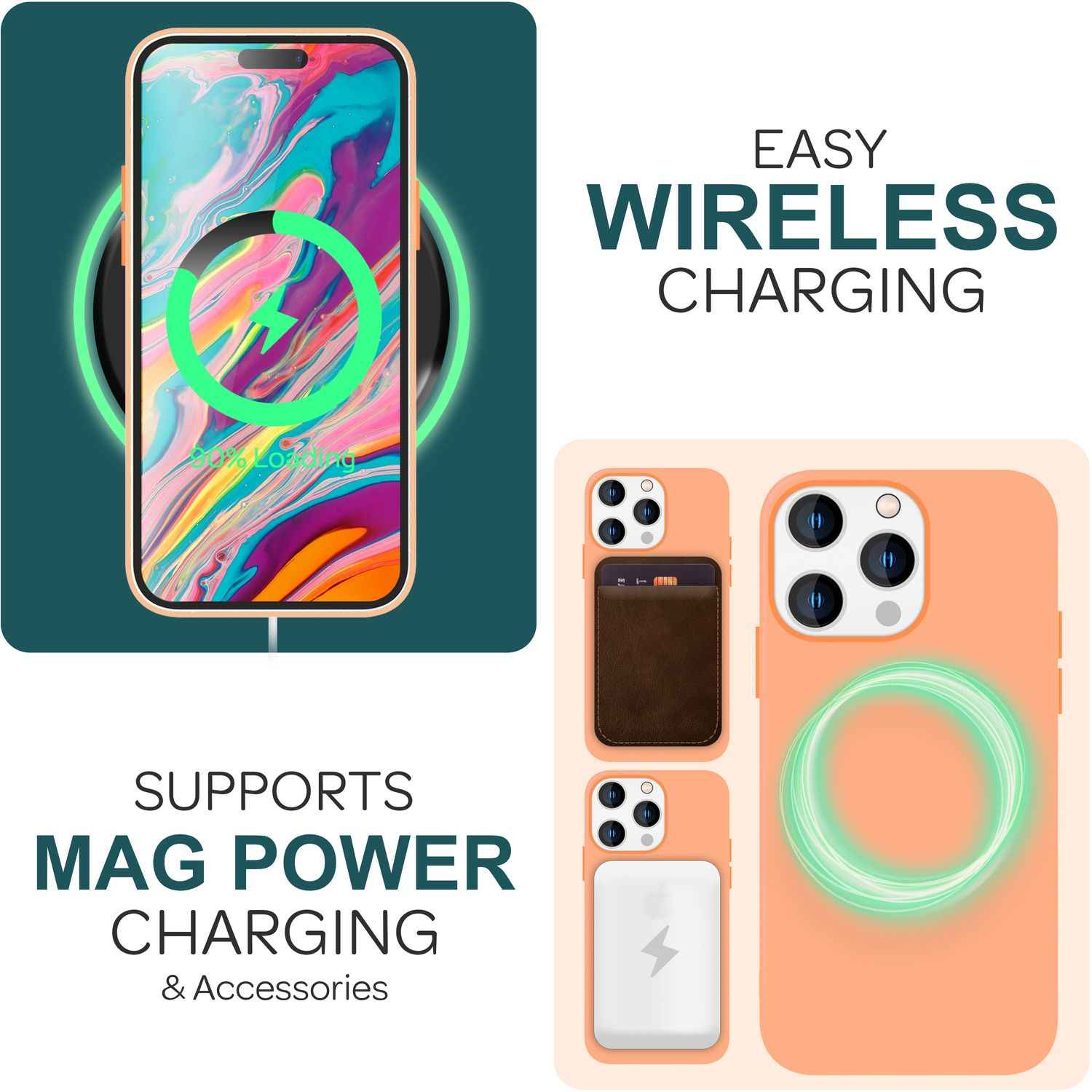 MagSafe Hülle für iPhone 15 Pro Max Liquid Silikon Handyhülle Magnet Case Schutz