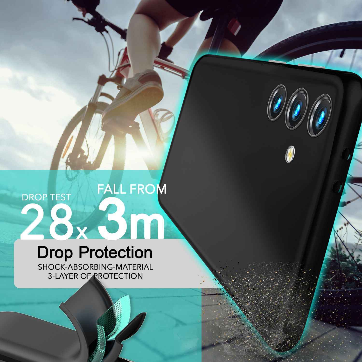 NALIA Extrem Dünnes Hardcase für Samsung Galaxy S24 Hülle, 0,3mm Ultra Schlanke Schutzhülle Extra Slim