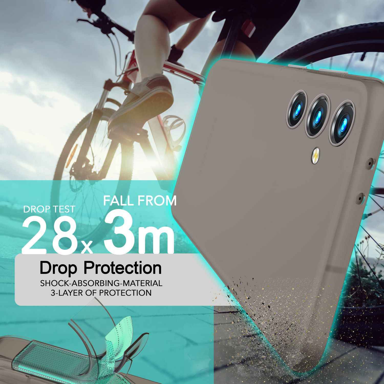 NALIA Extrem Dünnes Hardcase für Samsung Galaxy S24 Hülle, 0,3mm Ultra Schlanke Schutzhülle Extra Slim