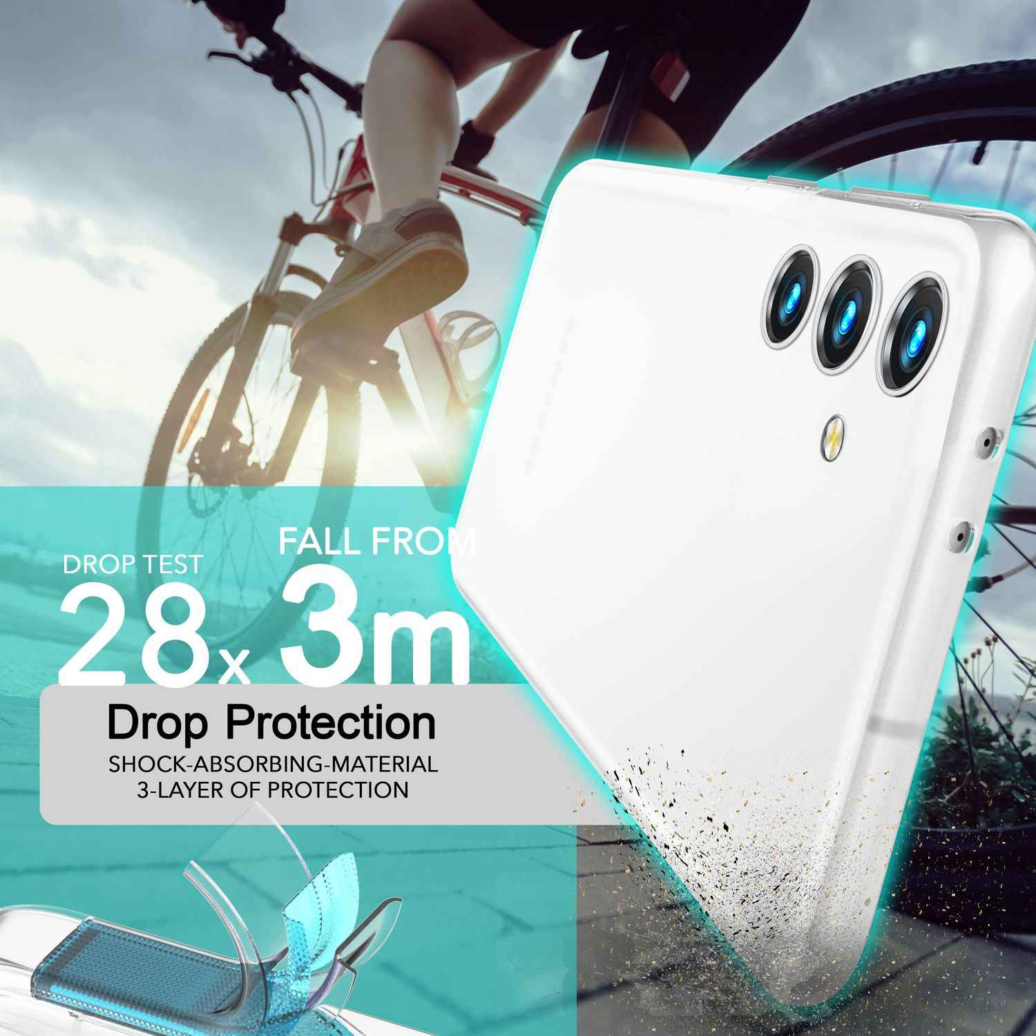 NALIA Extrem Dünnes Hardcase für Samsung Galaxy S24 Hülle, 0,3mm Ultra Schlanke Schutzhülle Extra Slim