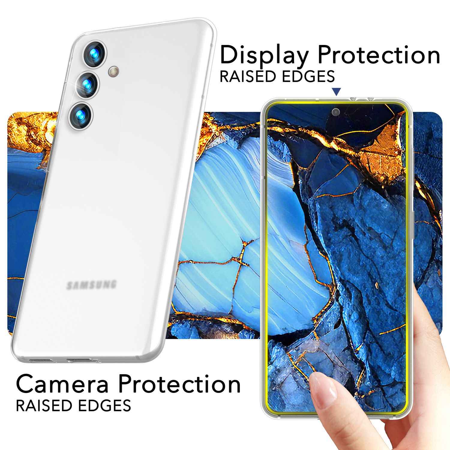 NALIA Extrem Dünnes Hardcase für Samsung Galaxy S24 Plus Hülle, 0,3mm Ultra Schlanke Schutzhülle, Extra Slim Cover Matt