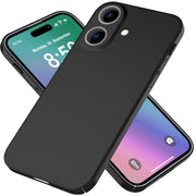 NALIA Ultra Dünne Harte Hülle für iPhone 16 Plus, Leichte Schlanke 0,5mm Handyhülle, Rutschfeste Schutzhülle