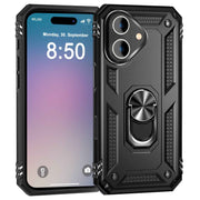 NALIA Military-Style Ringhülle für iPhone 16 Plus, Extrem Schutz Panzer Handyhülle, Hardcase Hülle mit 360° Ring