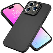 NALIA Fein Mattierte Silikonhülle für iPhone 16 Pro, Rutschfeste Handyhülle, Stoßfeste Fallschutz Hülle