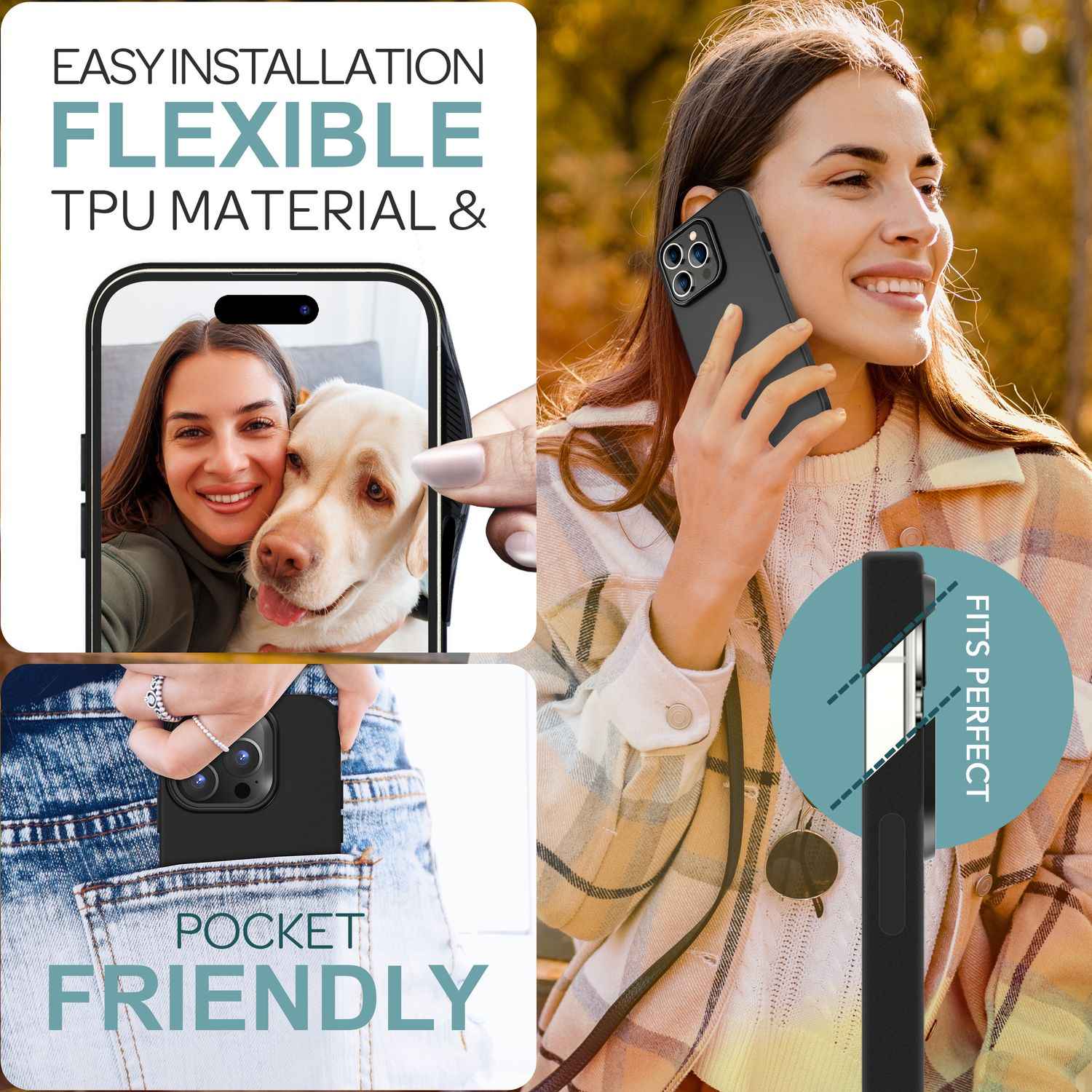 NALIA Fein Mattierte Silikonhülle für iPhone 16 Pro Max, Rutschfeste Handyhülle, Stoßfeste Schutz Hülle