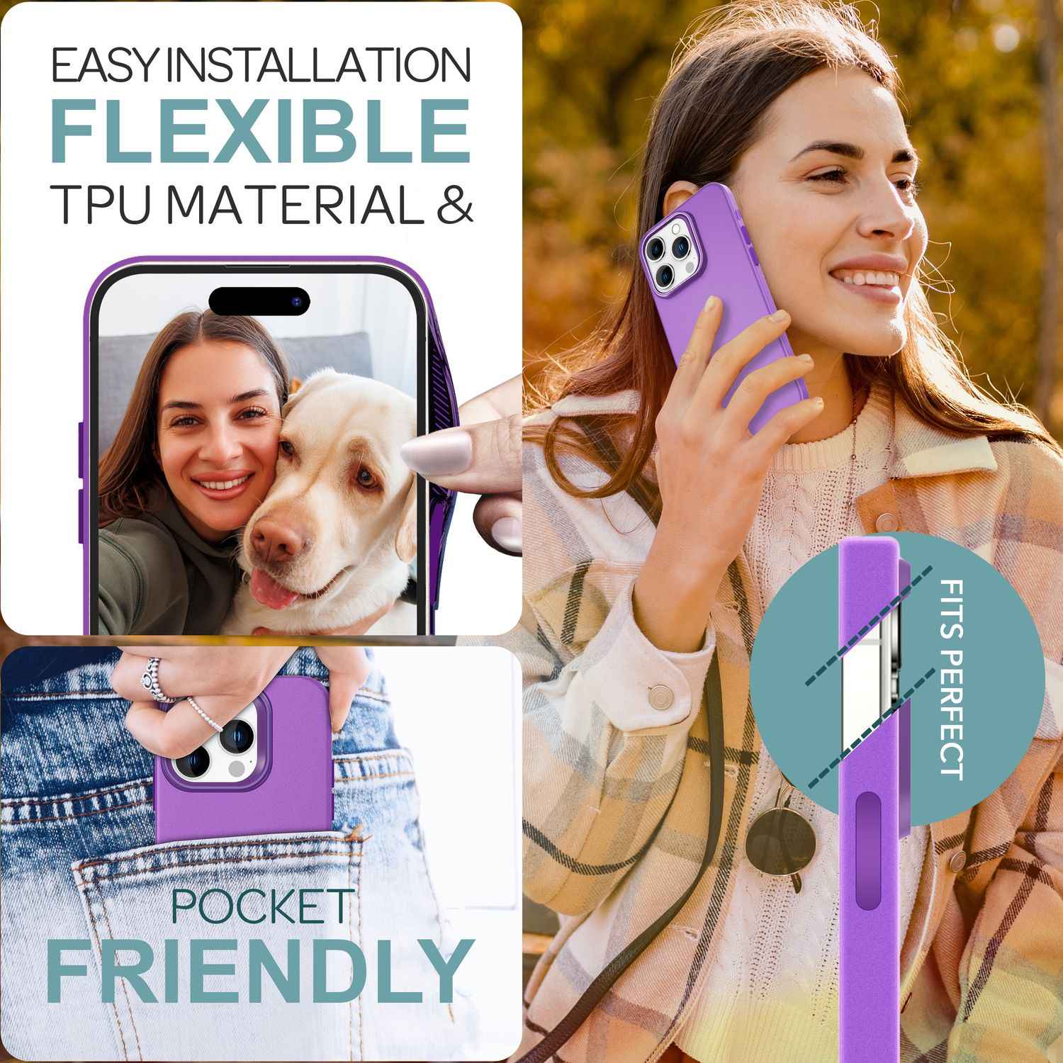 NALIA Fein Mattierte Silikonhülle für iPhone 16 Pro Max, Rutschfeste Handyhülle, Stoßfeste Schutz Hülle