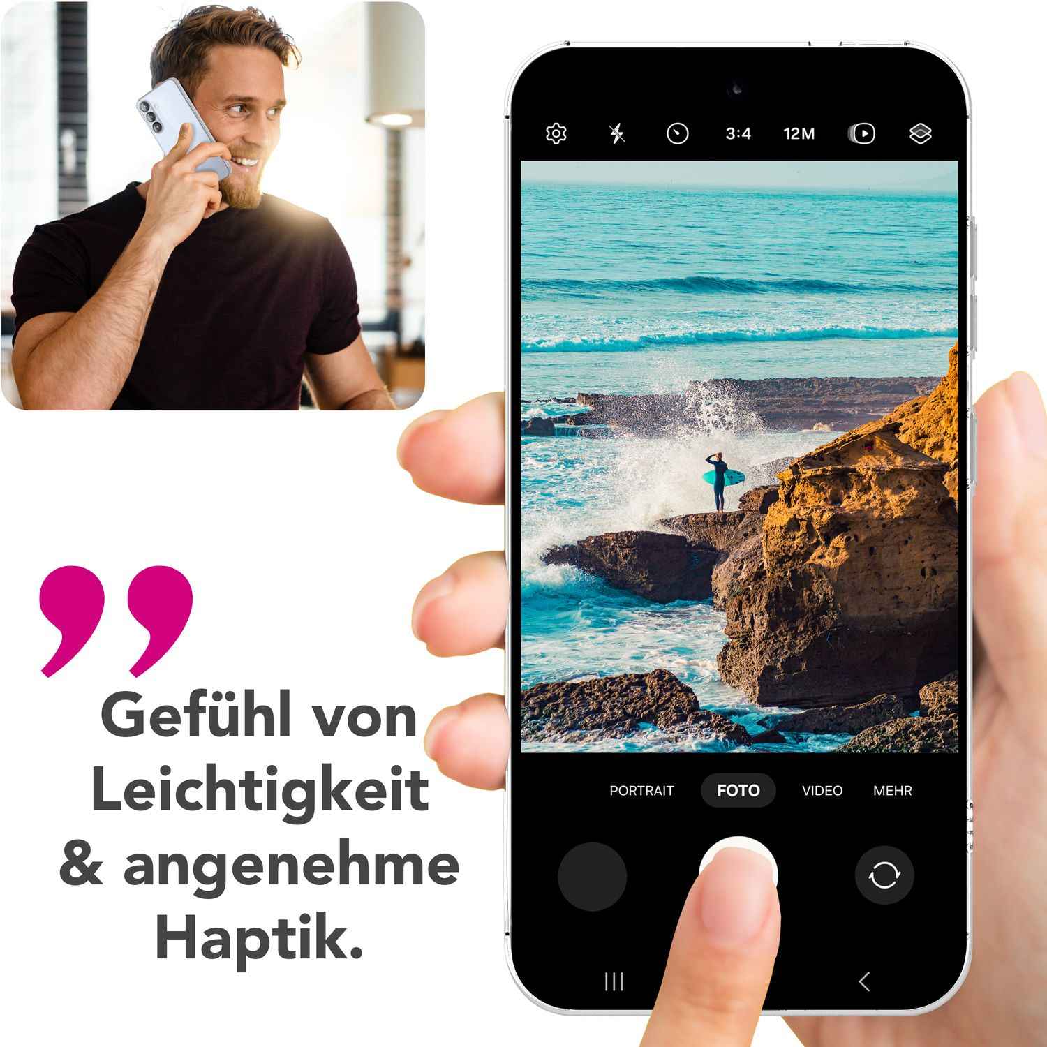 NALIA GLAZE für Samsung Galaxy S25 Plus Hülle, Transparente Silikon Schutzhülle mit Anti-Gelb Effekt, Klare Durchsichtige TPU Handyhülle, Strapazierfähige Robuste Klarsichthülle