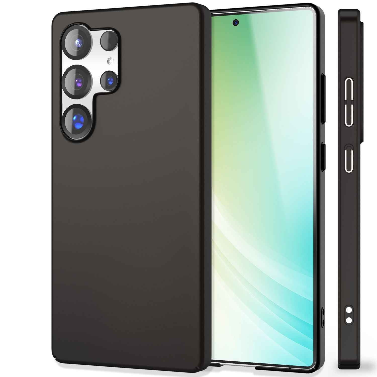 NALIA PureFit für Samsung Galaxy S25 Ultra Hülle, Extra Slim 0,5mm Hardcover, Leichte Dünne Elegante Schutzhülle, Mattierte Fingerabdruck-Resistente Handyhülle
