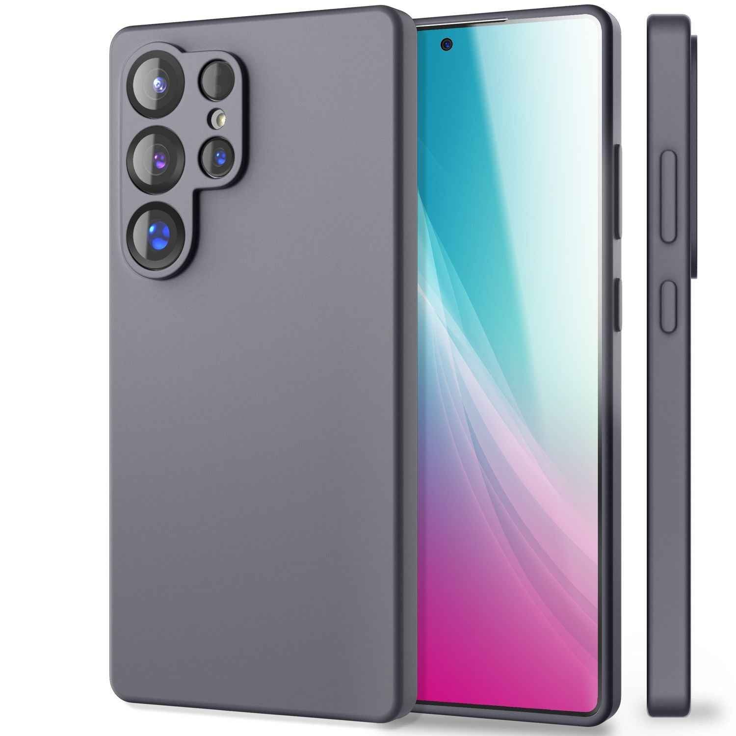 NALIA Phoenix für Samsung Galaxy S25 Ultra Hülle, Abwischbare Samt-Weiche Flüssigsilikon Handyhülle, Mikrofaser-Innenfutter, Dünne Rutschfeste Silikon Schutzhülle