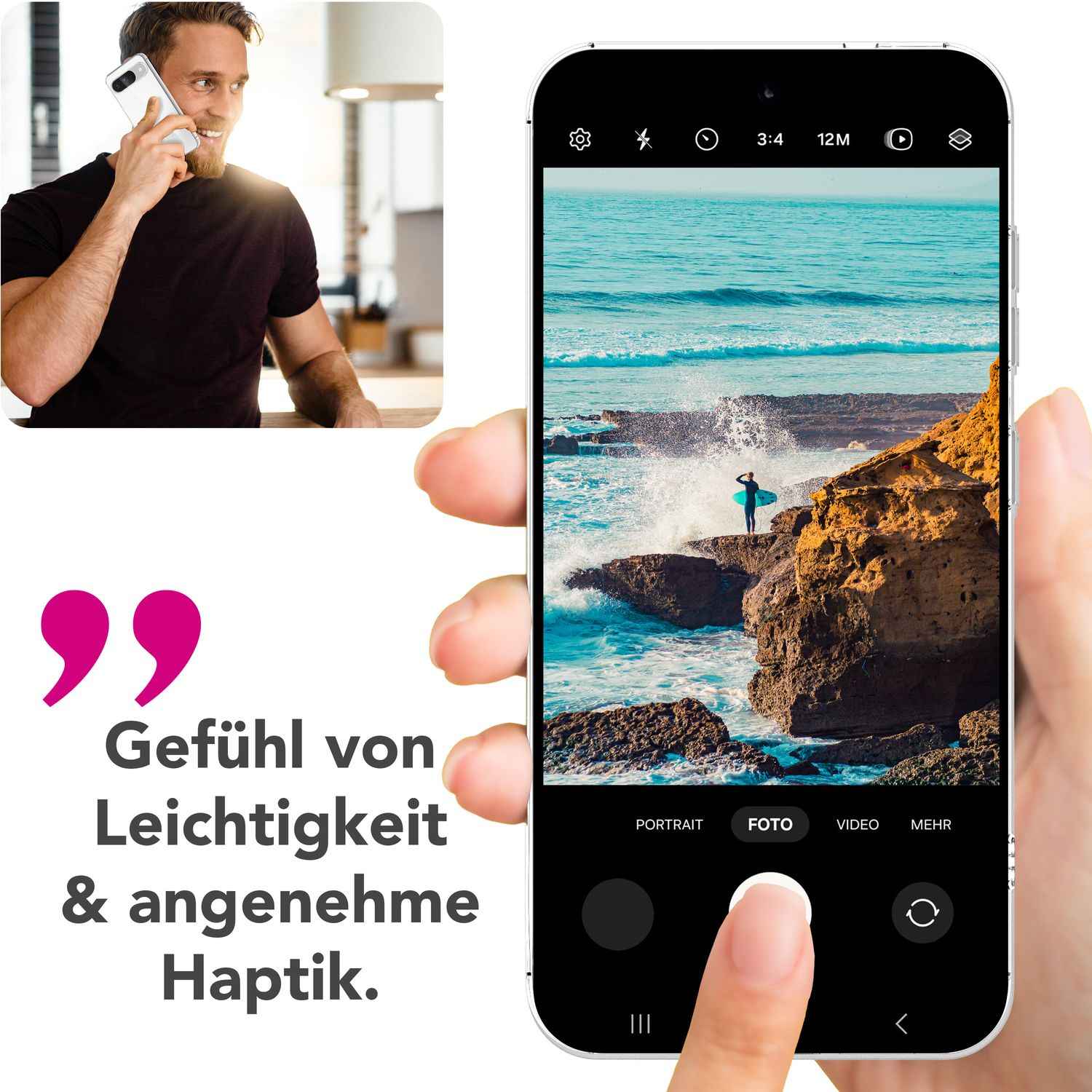 NALIA GLAZE Hülle für Google Pixel 9 – Transparentes TPU Silikon Cover, Kristallklar & Flexibel, Schlank & Stoßdämpfend, Alltagstaugliche Schutzhülle, Durchsichtige Handyhülle