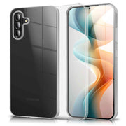 NALIA GLAZE Hülle für Samsung Galaxy A36 / Galaxy A56 – Klare TPU Silikon Schutzhülle, Flexibel & Schlank, Alltagsschutz Cover gegen Kratzer, Transparente Dezente Handyhülle