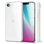 NALIA GLAZE Hülle für iPhone 16e, Transparentes TPU Silikon Case, Flexibel & Strapazierfähig, Glasklare Optik, Robust & Pflegeleicht, Durchsichtige Alltags Schutzhülle