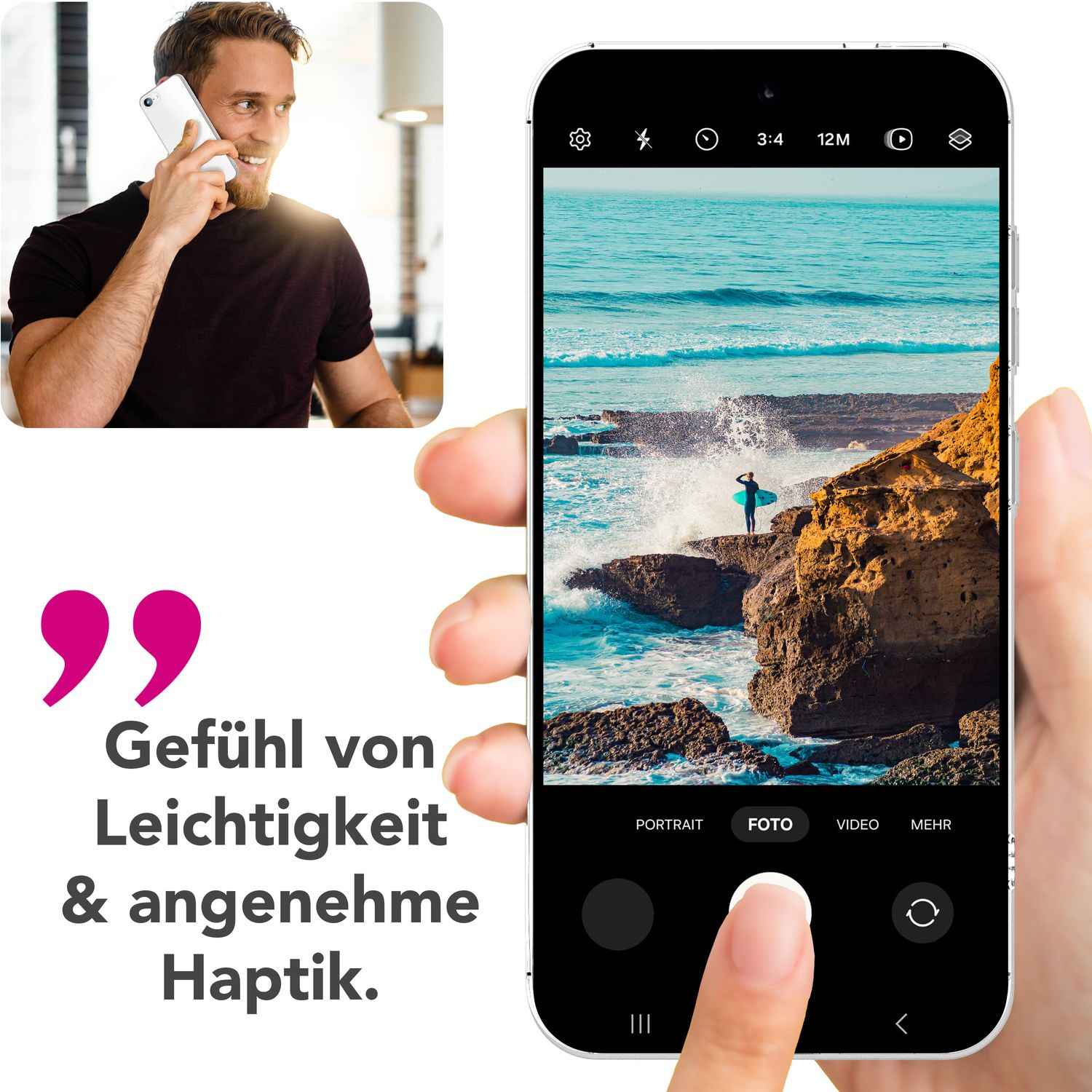 NALIA GLAZE Hülle für iPhone 16e, Transparentes TPU Silikon Case, Flexibel & Strapazierfähig, Glasklare Optik, Robust & Pflegeleicht, Durchsichtige Alltags Schutzhülle