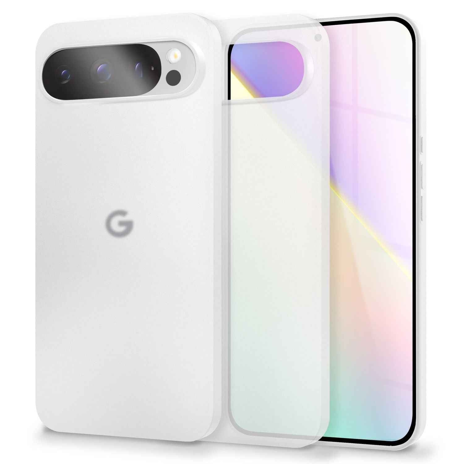 NALIA Phantom Hülle für Google Pixel 9 Pro XL – Extrem Dünnes 0,3mm Hardcase, Matte Schutzhülle im Sleek Design, Anti-Flecken Oberfläche, Leichte Handyhülle